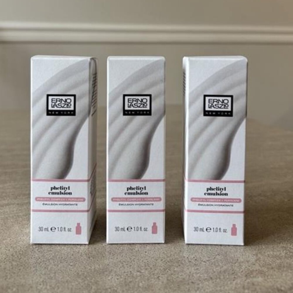 3 x Erno laszlo Phelityl Emulsion